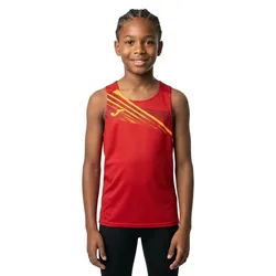 Maglietta Senza Maniche Elite X Red 12-14 Anni