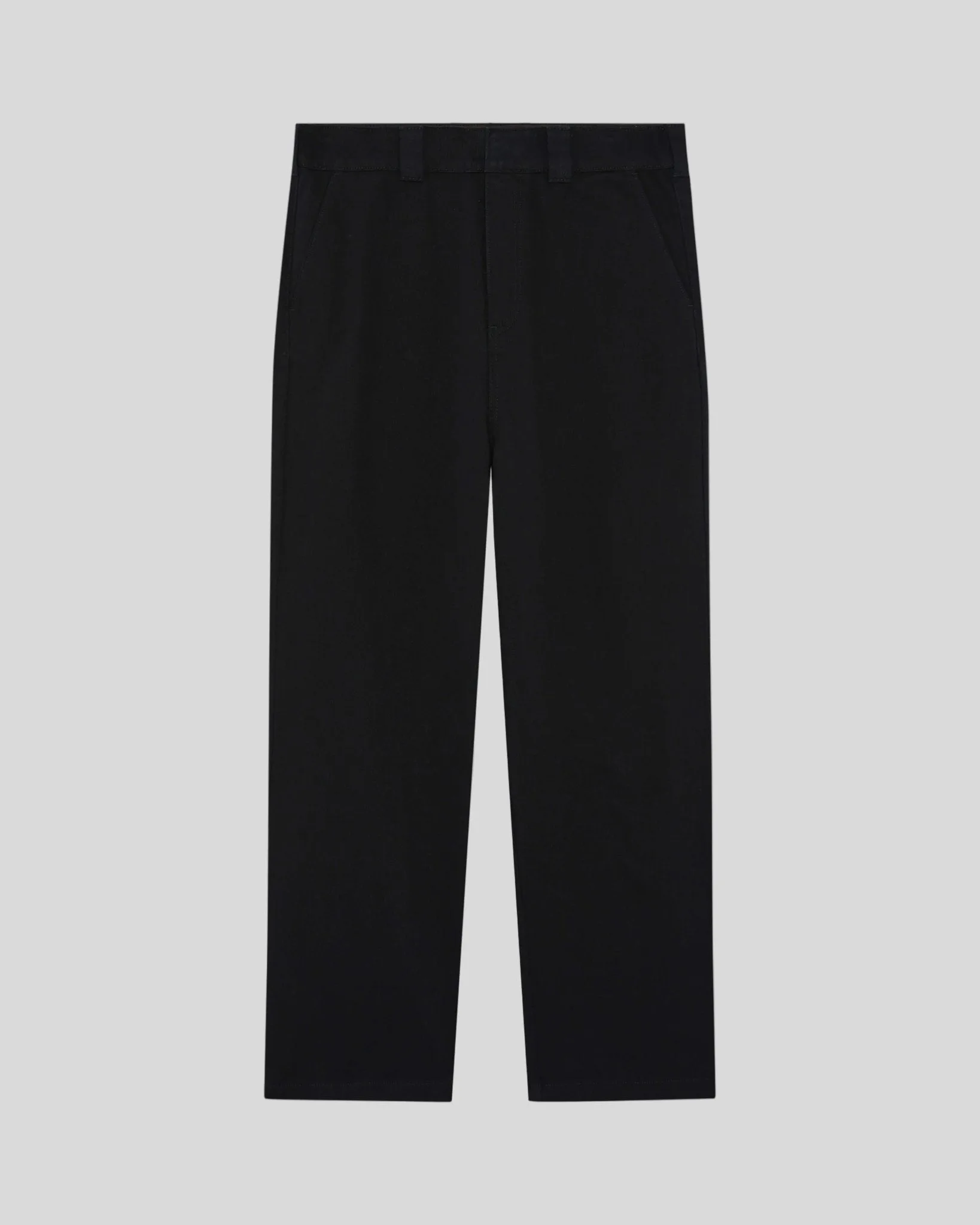 Men's Straight Leg Work Pants Jet Black - Lyle & Scott - FashionsVida