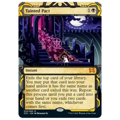 Tainted Pact (Etched foil) Strixhaven Mystical Archive - Magic: The Gathering - FashionsVida