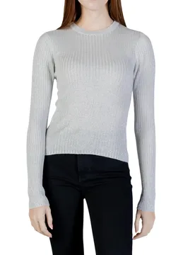 Damen Pullover Silbern 507613