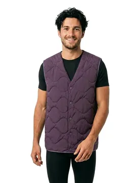 Gilet 15122511 Aubergine 2XL