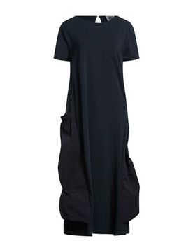 Midi-Kleid Damen Nachtblau 34,36,38 Damen