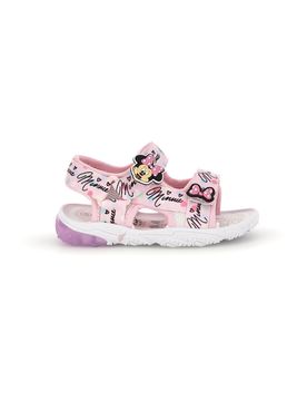Sandali rosa con strappi e luci Minnie D3010791T10 28