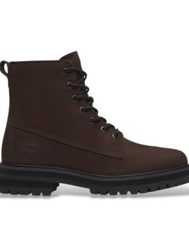 Para hombre. TB0A41CGW071 Botas de piel Britton Drive marrón (46), Plano, Nobuck, Cordones, Casual