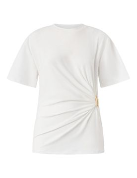Pinko T-shirt Mary In Cotone Bianco