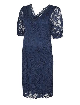 MAMALICIOUS Vestido 'MIVANA' azul