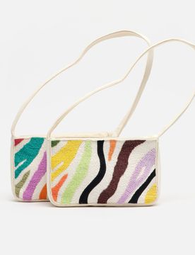Salguer sac à bandoulière avec perles ED