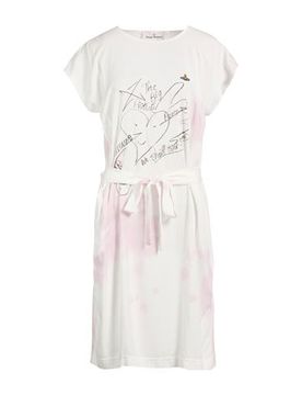 Vestido midi Mujer Blanco L/XL Mujer