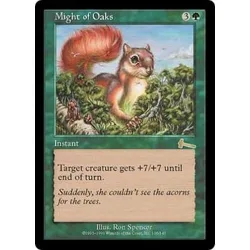 Might of Oaks (foil) Urza's Legacy