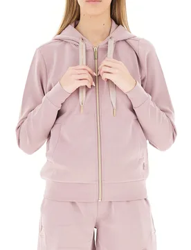 Felpa con zip ORIGINALS ROSA ANTICO S - Colmar - FashionsVida