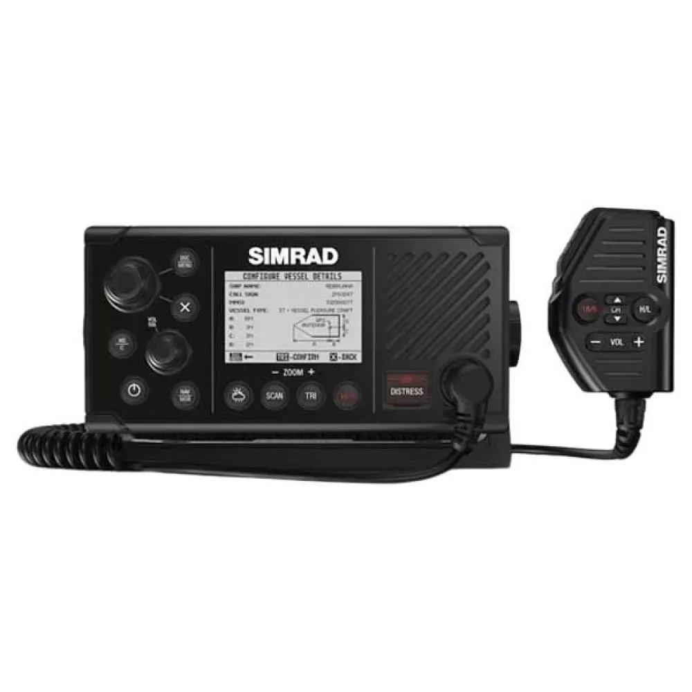 Rs40-b Vhf Gps Spoke Black One Size unisex - Simrad - FashionsVida