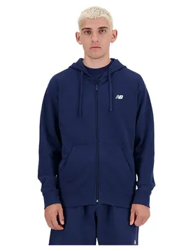 Sweat-shirt à Zip Sport Essentials Logo French Terry NB Navy XL