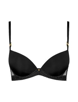 Sujetador Push Up SHEER EMOTION black negro 80A