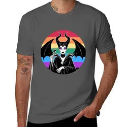 Proudly evil T-Shirt Casual Street Style Short Sleeve Tee