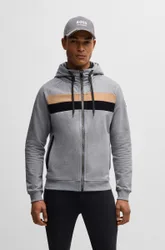 Equestrian Herren Zip Hoodie RIVER grey melange M