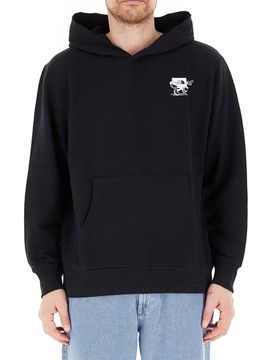 Felpa con cappuccio URBAN NERO M