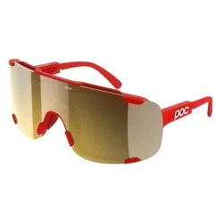 Occhiali Da Sole Devour Mid Prismane Red / Clarity Road / Partly Sunny Gold