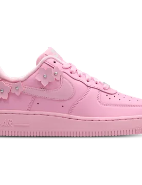 Air Force Air Force 1 Women's Sneakers - Pink - Size 6.5 - Leather - Pink - Size: 6.5 - Nike - FashionsVida