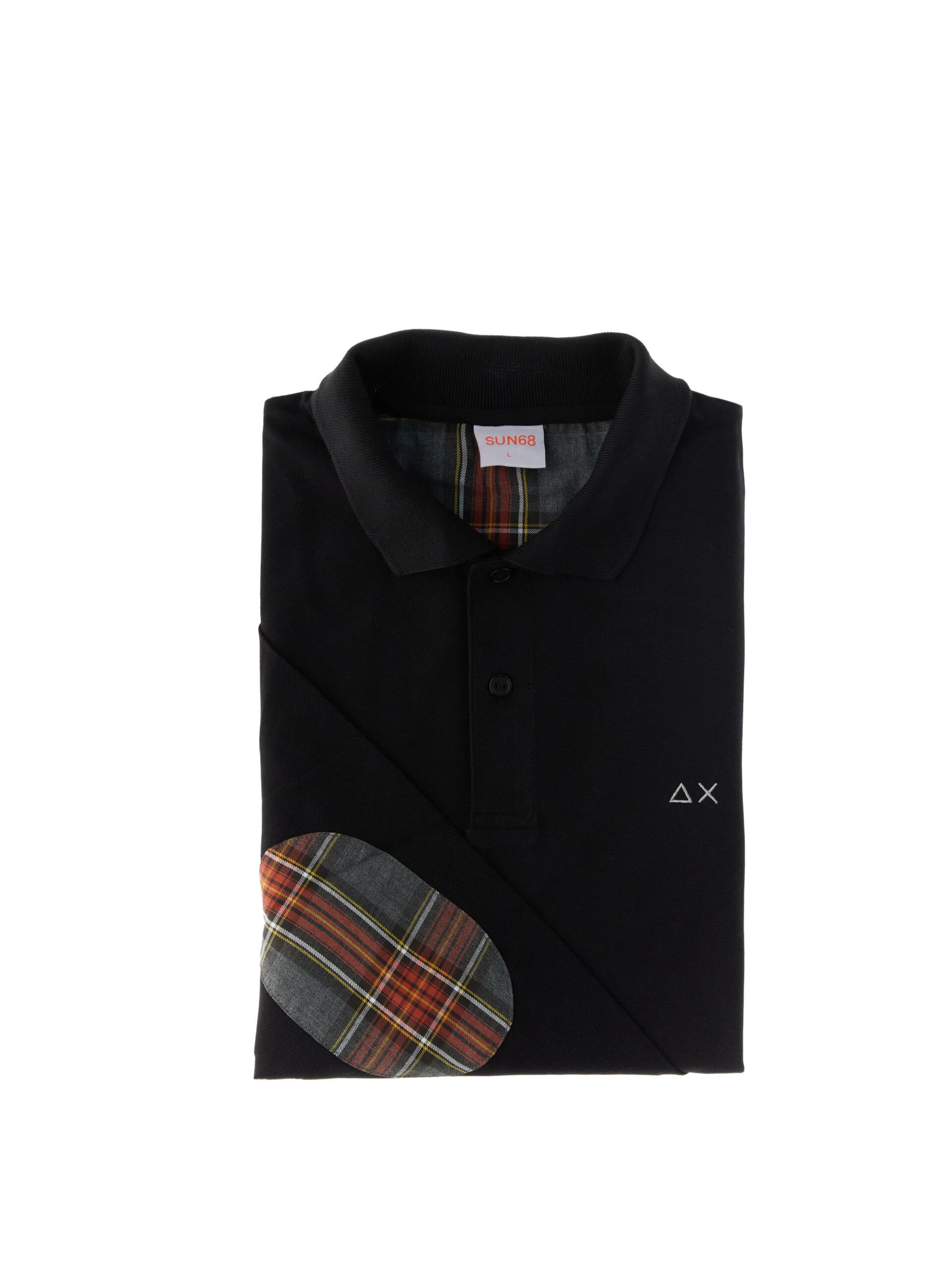 SUN68 Polo con toppe NERO XXL - Sun68 - FashionsVida