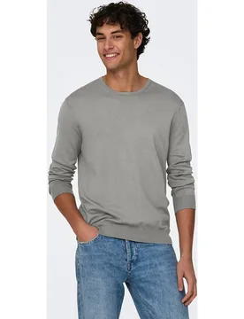 Only & Sons - Jersey de hombre con cuello caja - Only & Sons - FashionsVida