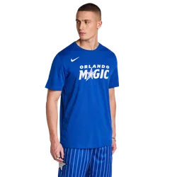 NBA Men T-Shirts - Blue - Size XL - Cotton Jersey - Blue - Size: Extra Large