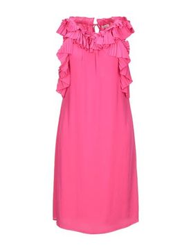 Vestido midi Mujer Fucsia M Mujer