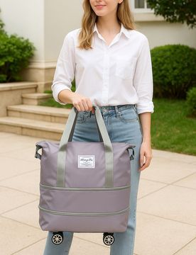Traveller bag - grigio medio