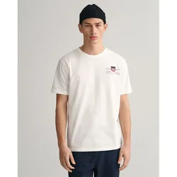 Maglietta A Maniche Corte Reg Archive Shield Emb White S