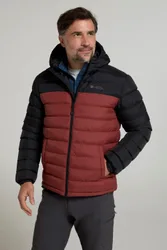 Seasons Mens Padded Jacket - Pink - Pink - Size: XXL
