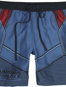 Marvel Badeshort - Vol. 3 - Uniform - S bis M - für Männer - Größe M - multicolor - EMP exklusives Merchandise! - Männer - male - Guardians Of The Galaxy - FashionsVida