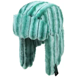 Tulia Fake Fur Aviator Hat by - green - Damen - Size: One Size