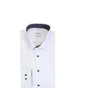 Hemd Regular Fit weiss 41 herren