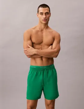 Bañador de largo medio con cinturilla doble - Calvin Klein - FashionsVida