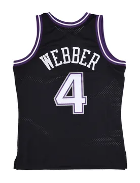 Canotta Basket Uomo Nba Swingman Jersey Hardwood Classics No 4 Chris Webber 2000-01 Sackin Original Team Colors - Mitchell & Ness - FashionsVida