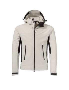 Veste softshell Style Blaueis à capuche blanc 52