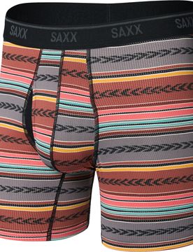 SAXX Boxershorts Mesh, rot/bunt xxl