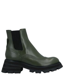 Stiefelette Damen Militärgrün 35,36,36.5,38,38.5,39,39.5,40,41 Damen