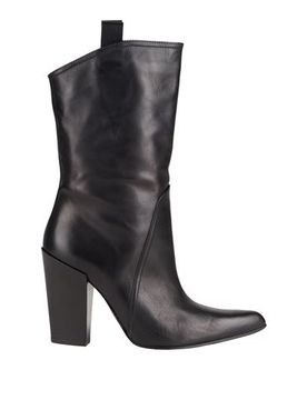 Botines de caña alta Mujer Negro 36 Mujer