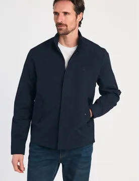 Harrington Style Mens Funnel Neck Jacket - - Size: S - Kensington - FashionsVida