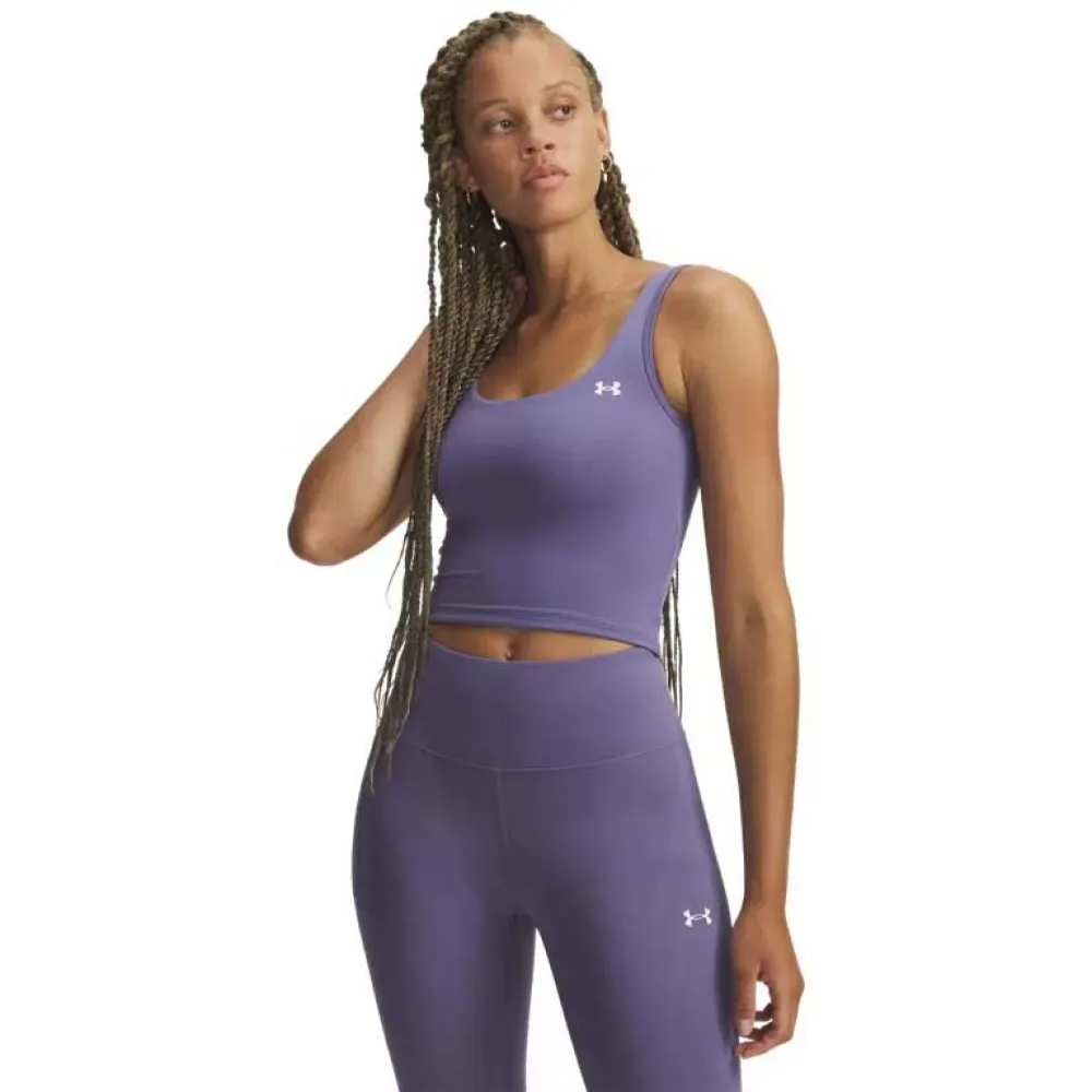 T-shirt Sans Manches Motion Emea Purple M - Under armour - FashionsVida