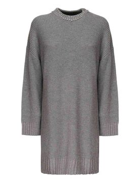 Chiedi un Vestito in maglia di misto lana