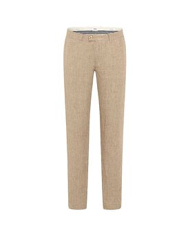 Leinenhose FABIO IDX beige 40/L32 herren