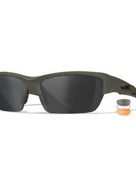 Schutzbrille Valor - Matt Schwarz / Grau Matt Schwarz adult