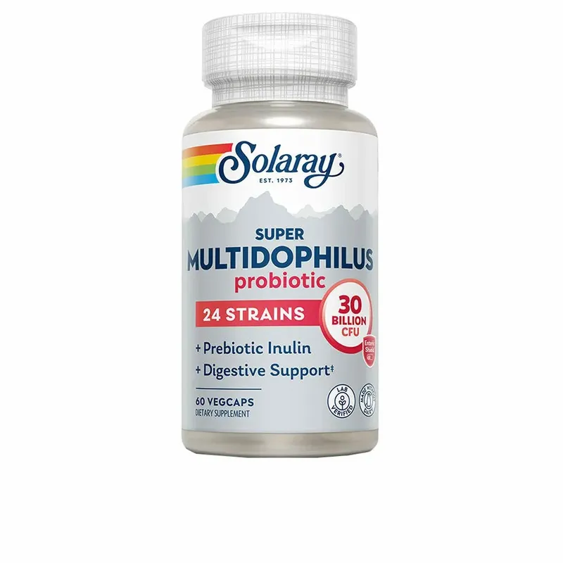 Capsule Super Multidophilus 2 Enzymes And Digestive Aids 60 Unità