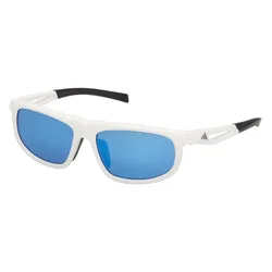 Sport Occhiali Da Sole Da Donna Dromeas White Blue Mirror/CAT3