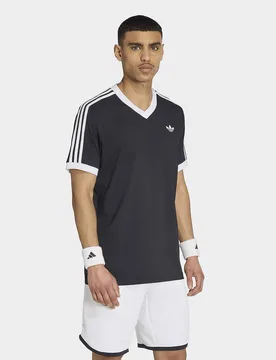 Mens T-shirt Tennis Iconica - Nero, nero nero Uomo taglia L - Adidas - FashionsVida