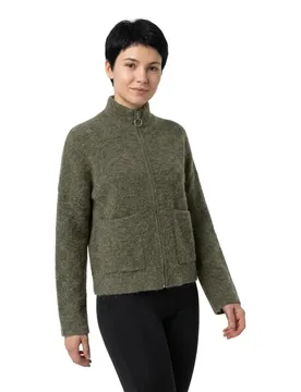 Maglione Con Zip Completo Sia Kalamata / Detail Melange L