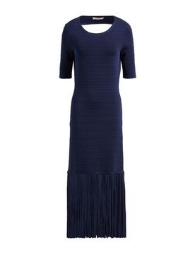 Midi-Kleid Damen Marineblau M,S Damen