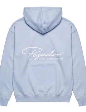 Pike Oversized Sweat Jacket Washed Ocean Blue XL Herren - Pegador - FashionsVida