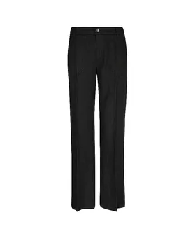 Pantalon en lin NORA noir 36/L32 - Mac - FashionsVida